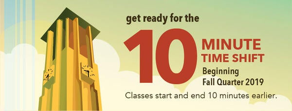 Classes on the hour