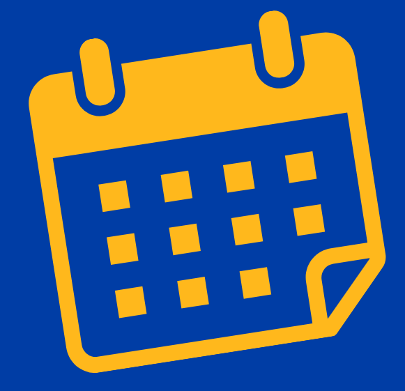 A graphic of a calendar