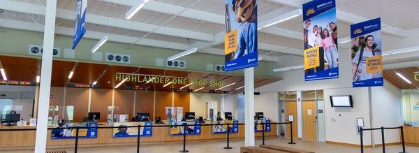 A view of the HOSS lobby 